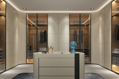 鋁框玻璃門(mén)衣柜