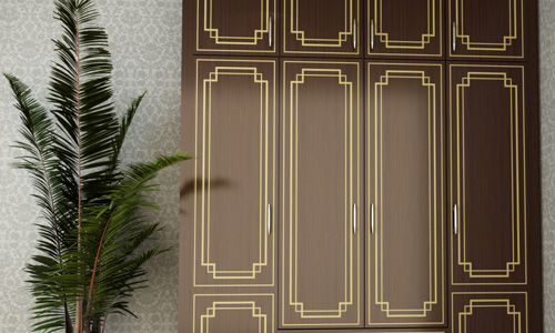 新中式全屋定制風(fēng)格衣柜